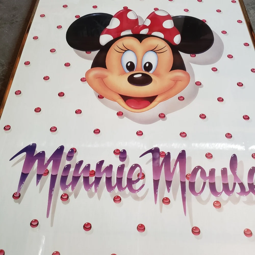 Minnie Mouse Photo Wall Decor Picture Carnival Fair Vintage